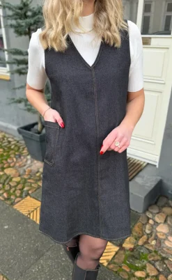 Say INA Copenhagen Kjole - Ania Spencer - Grey / Black Denim