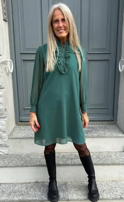 Say INA Copenhagen Kjole - Cami - Dark Green