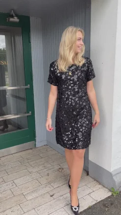 Say INA Copenhagen Kjole - Rebecca Sequin - Black