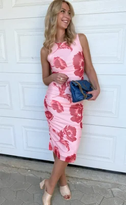 Say INA Copenhagen Kjole - Sophia Mesh - Rosy Flower