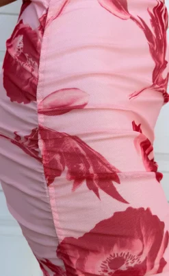 Say INA Copenhagen Kjole - Sophia Mesh - Rosy Flower