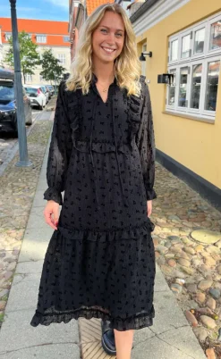 Say INA Copenhagen Kjole - Elina - Black Bows