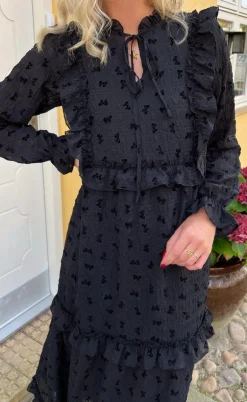 Say INA Copenhagen Kjole - Elina - Black Bows