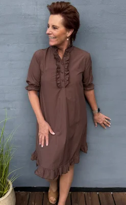 Say INA Copenhagen Kjole - Philine - Mocca