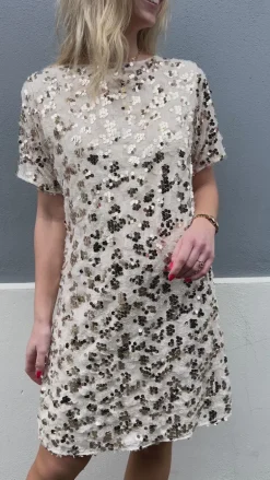 Say INA Copenhagen Kjole - Rebecca Sequin - Champagne