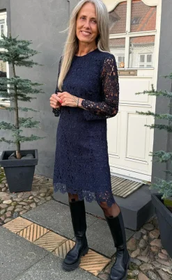 Say INA Copenhagen Kjole - Mira - Navy Blue