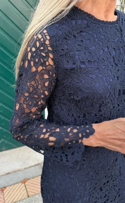 Say INA Copenhagen Kjole - Mira - Navy Blue