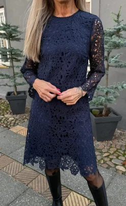 Say INA Copenhagen Kjole - Mira - Navy Blue