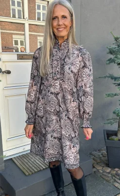 Say INA Copenhagen Kjole - Paulina - Mixed Paisley