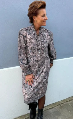 Say INA Copenhagen Kjole - Paulina - Mixed Paisley