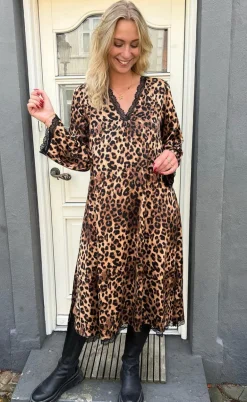 Say INA Copenhagen Kjole - Safina - Leopard