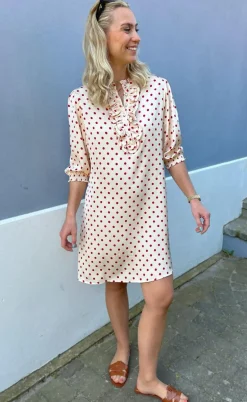 Say INA Copenhagen Kjole - Camilla - Red Dots