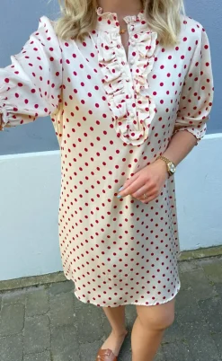Say INA Copenhagen Kjole - Camilla - Red Dots