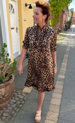 Say INA Copenhagen Kjole - Philine - Leopard