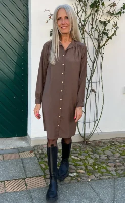 Say INA Copenhagen Kjole - Tina - Dark Brown