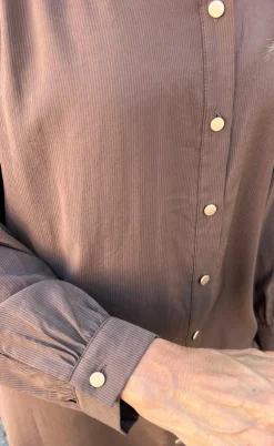 Say INA Copenhagen Kjole - Tina - Dark Brown