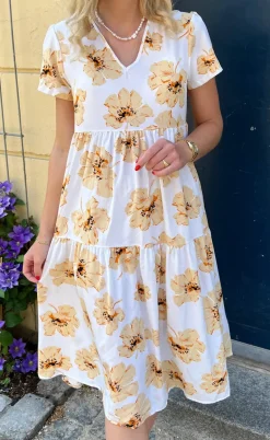Say INA Copenhagen Kjole - Lily - Sun Flower
