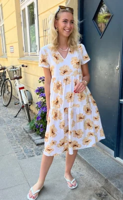 Say INA Copenhagen Kjole - Lily - Sun Flower