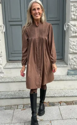 Say INA Copenhagen Kjole - Loui - Brown