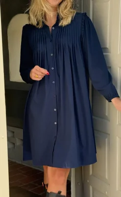 Say INA Copenhagen Kjole - Loui - Navy Blue