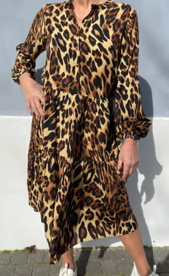 Say INA Copenhagen Kjole - Maiken - Leopard