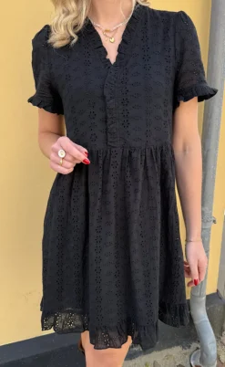 Say INA Copenhagen Kjole - Catja Summer - Black Broderie Anglaise