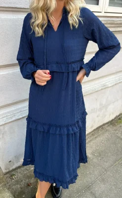 Say INA Copenhagen Kjole - Pam - Navy Blue