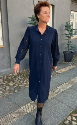 Say INA Copenhagen Kjole - Demi - Navy Blue