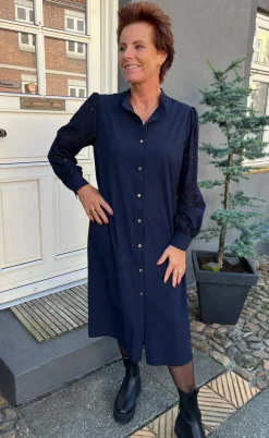 Say INA Copenhagen Kjole - Demi - Navy Blue
