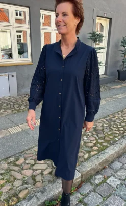 Say INA Copenhagen Kjole - Demi - Navy Blue