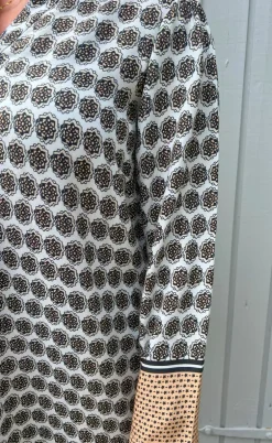 Say INA Copenhagen Kjole - Katia - Beige Print