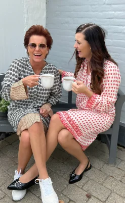 Say INA Copenhagen Kjole - Katia - Beige Print