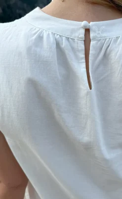 Say INA Copenhagen Kjole - Silja - White Broderie Anglaise