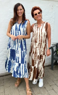Say INA Copenhagen Kjole - Ella - Chocolate Tie Dye