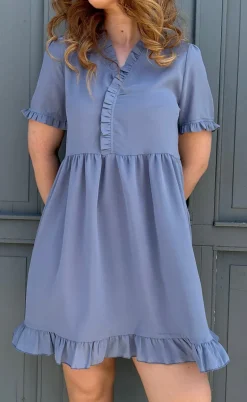 Say INA Copenhagen Kjole - Catja Summer - Blue