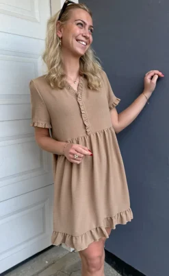 Say INA Copenhagen Kjole - Catja Summer - Camel