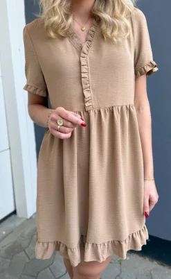 Say INA Copenhagen Kjole - Catja Summer - Camel