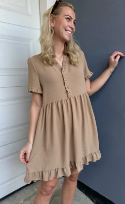 Say INA Copenhagen Kjole - Catja Summer - Camel