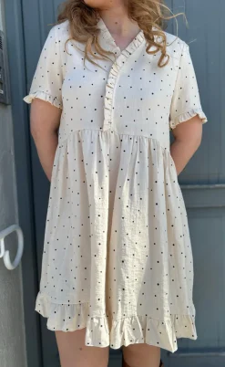 Say INA Copenhagen Kjole - Catja Summer - Black Dots