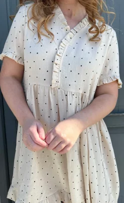 Say INA Copenhagen Kjole - Catja Summer - Black Dots
