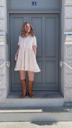 Say INA Copenhagen Kjole - Catja Summer - Black Dots