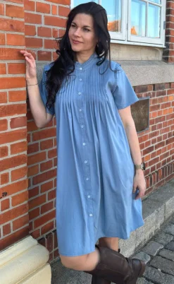 Say INA Copenhagen Kjole - Loui Summer - Blue