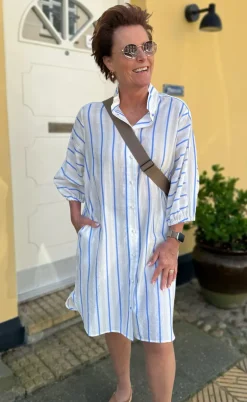 Say INA Copenhagen Kjole - Selma - Striped