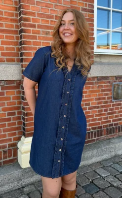 Say INA Copenhagen Kjole - Sophie - Denim Blue