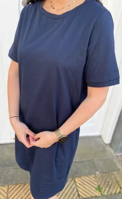 Say INA Copenhagen Kjole - Alva - Navy Blue