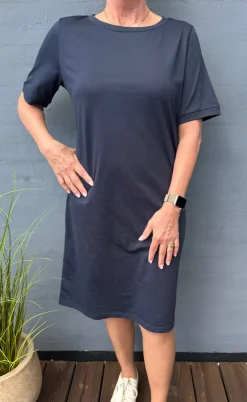 Say INA Copenhagen Kjole - Alva - Navy Blue