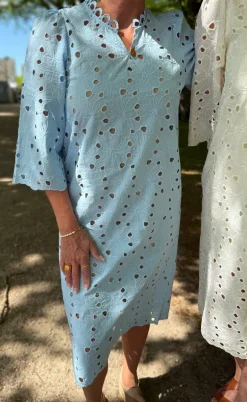 Say INA Copenhagen Kjole - Milla - Blue Lace