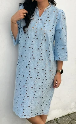 Say INA Copenhagen Kjole - Milla - Blue Lace