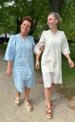 Say INA Copenhagen Kjole - Milla - Blue Lace