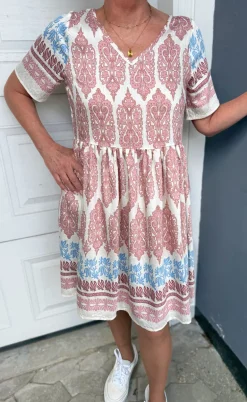 Say INA Copenhagen Kjole - Valentina - Rosy Paisley